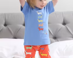 Leggings byxor för Baby och Barn – Hund  6mån-6år Piccalilly
