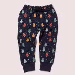 Mjuka Byxor mjukisbyxor för Barn – Monster 0-24mån eko bomull