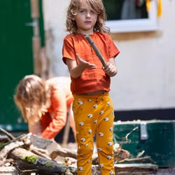 Byxor mjukisbyxor för barn färgstarka med får - 6mån-2år barnkläder