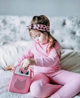 Myskläder barn vuxna - Våfflad eko bomull - Rosa Ballerina -3år-Medium