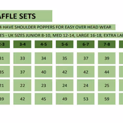 Myskläder Tröja + byxor våfflad eko bomull barn/vuxna - Dayglow 1år - Large
