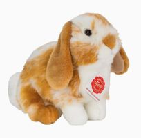 Mjukisdjur Gosedjur Kanin Dvärgvädur ljusbrun/vit 20cm Teddy Hermann