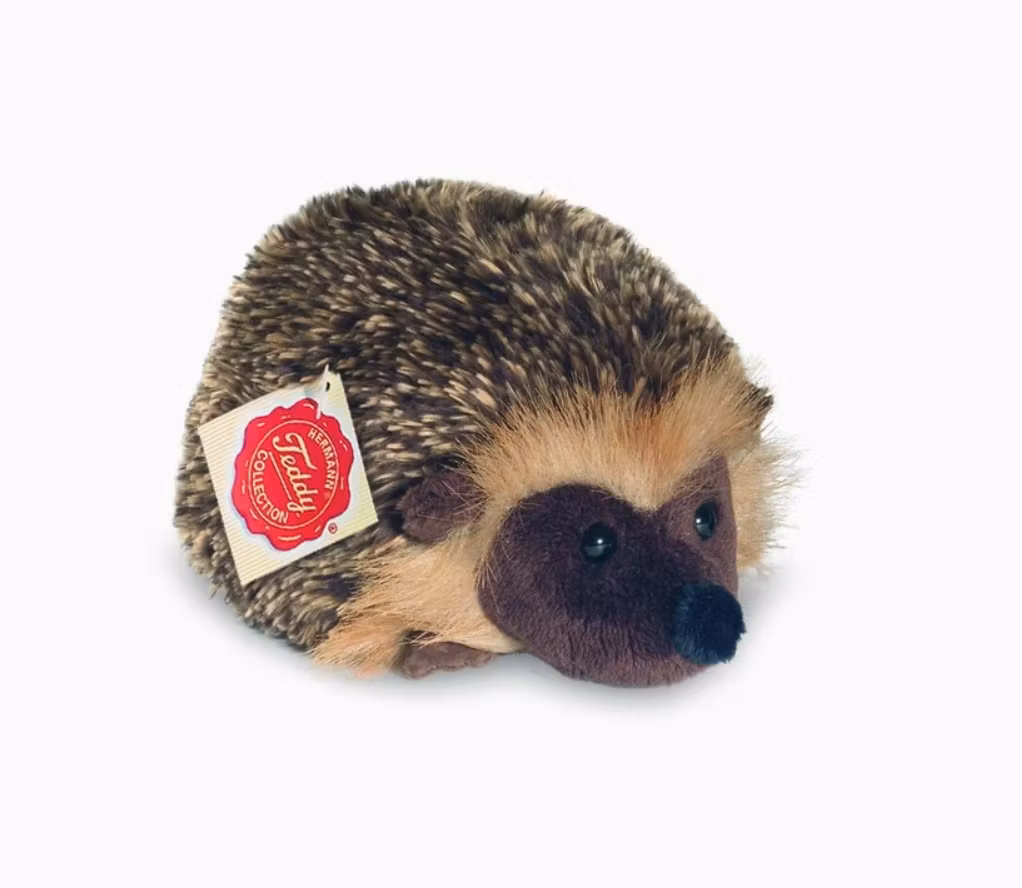 Gosedjur mjukisdjur igelkott Teddy Hermann