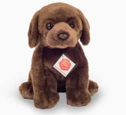 Mjukisdjur Gosedjur Hund Labrador brun 25cm Teddy Hermann