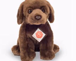 Mjukisdjur Gosedjur Hund Labrador brun 25cm Teddy Hermann