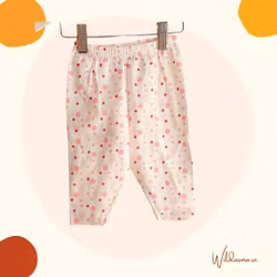 Baby byxor Rosa prickar 50-98cl