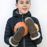Vantar lammskinn - Cappuccino 6mån-8år