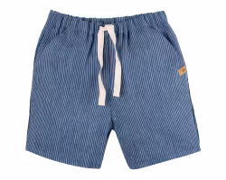 Svalkande linne shorts kortbyxor för barn - randigt blå/vit - 86-128cl