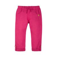 Magenta Rosa Linnebyxor för Barn - 86-128cl Pure Pure Bauer