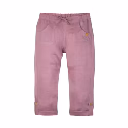 Lila Linnebyxor för Barn – Perfekta Sommarbyxor - 86-128cl