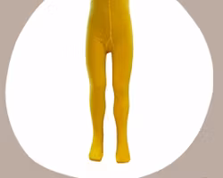 Barn strumpbyxor Sunflower yellow- med halkskydd 1-10år