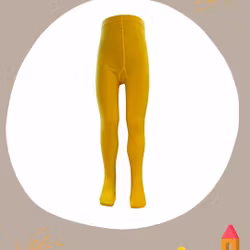 Barn strumpbyxor Sunflower yellow- med halkskydd 1-10år