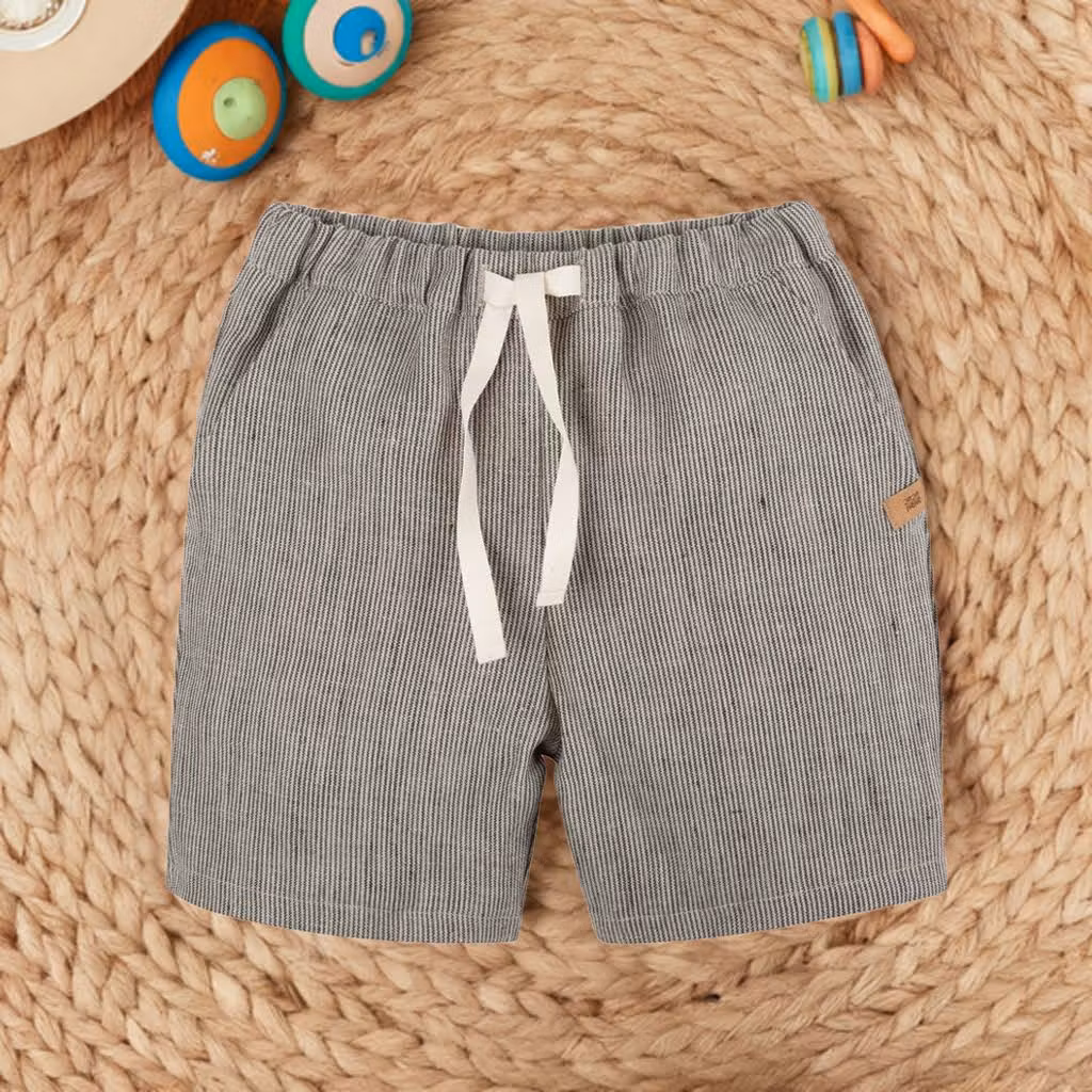 Sommarkläder shorts barn linne randiga