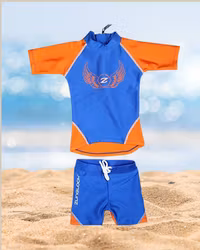 Zunblock UV-set för baby/barn - Rocky Orange 74-92cl