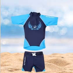 Zunblock UV-set för baby/barn - Rocky Turkose 86/92cl