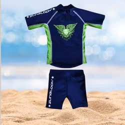 Zunblock UV-set baby/barn - Rockn Neon 74/80cl