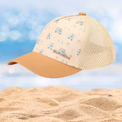 Sommar keps för barn gul Surf Van 1-6år