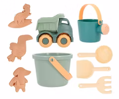 Strand Sandleksaker för barn Grön