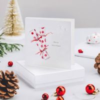 Julkort + Örhängen Sterlingsilver - Smällkaramell