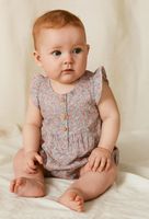 Bebiskläder Body för baby ärmlös - Sommaräng 62-80cl