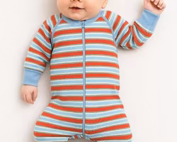 Pyjamas för baby 50/62/68cl Multifärgad 100% bomull