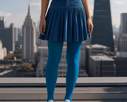 Strumpbyxor tonår vuxen Turkose - Small-Large Dam Herr