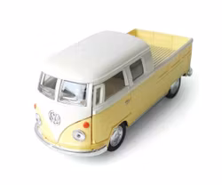 Leksaksbil i metall - 1963 Gul VW Pick Up