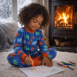 Pyjamas för barn Onepiece Mammut - 2-6år