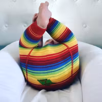 Randiga strumpbyxor baby barn 18-24mån ,4-5år