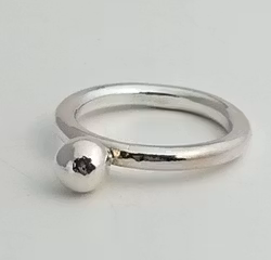 Ring Mixa 3 mm med kula