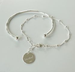 Armband kedja med kulor
