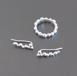 Ring i argentium silver 935