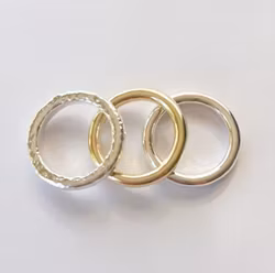 Handgjord ring Mixa mässing 3mm