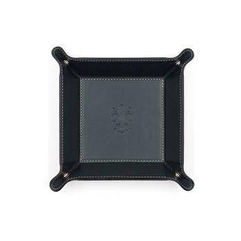 Firenze Leather Tray Dark Green