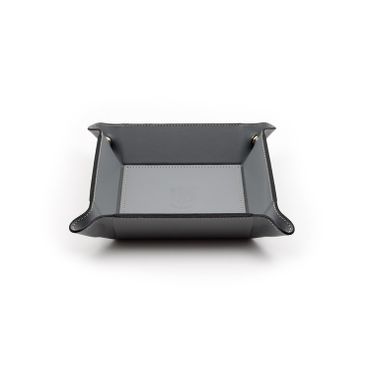 Firenze Leather Tray Grey