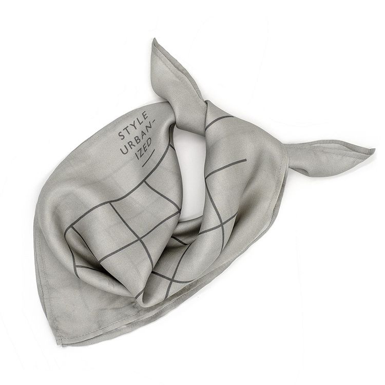 Style Urbanized Silk Scarf
