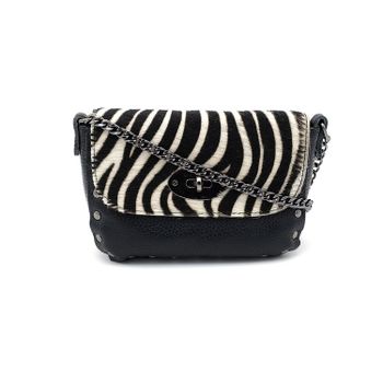 Style Urbanized Firenze Zebra Print Handbag