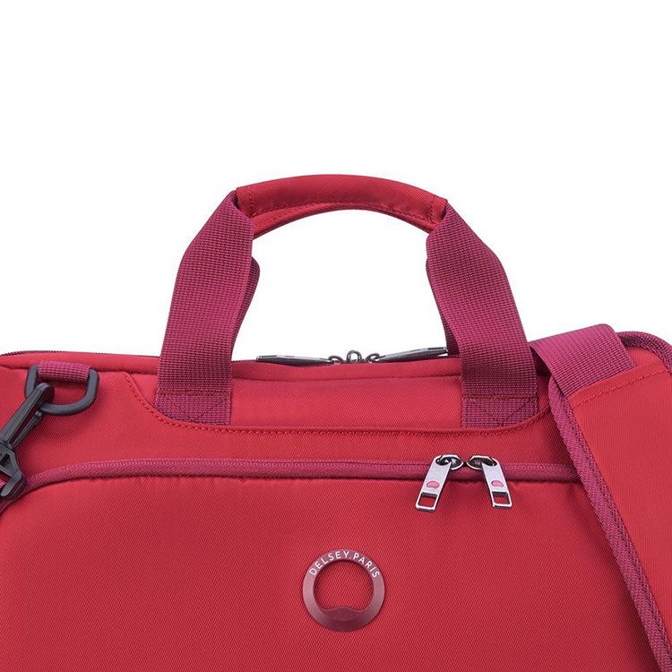 Delsey Esplanade Laptop Bag Red