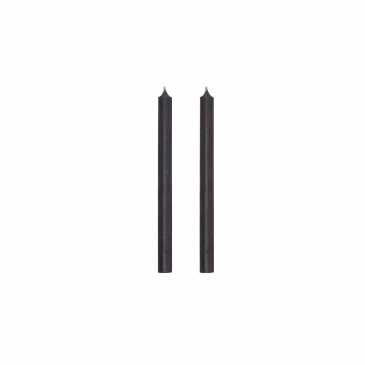 Dark grey candles