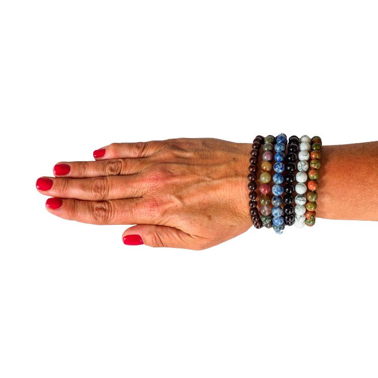 Power Bracelet Black Agate
