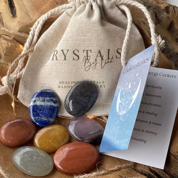 7 Chakra meditation stones