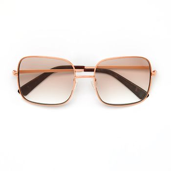 GLAS Wilma Rose Gold Tinted Readers
