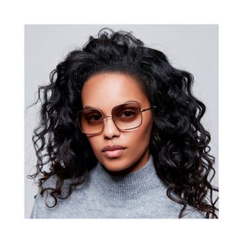 GLAS Wilma Rose Gold Tinted Readers