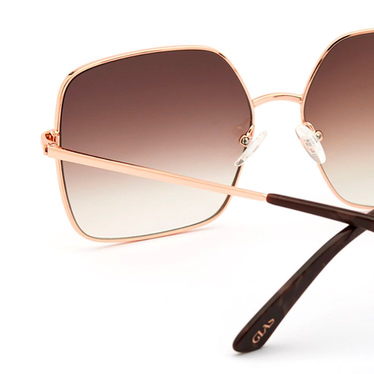 GLAS Billie Rose Gold Sunglasses