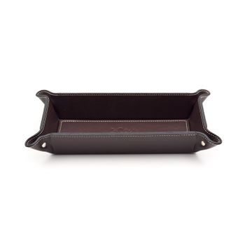 Firenze Leather Tray Small Brown