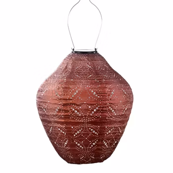 LUMIZ solar lantern Mandela copper 30 cm