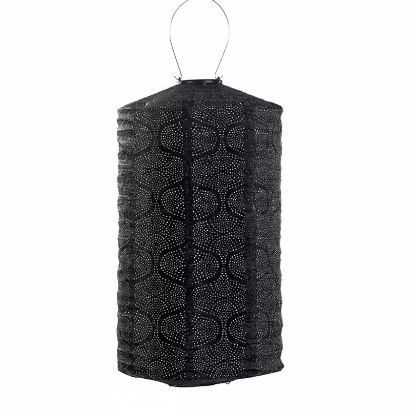 LUMIZ solar lantern Tigres cylinder black 28 cm