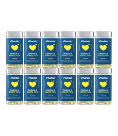 12 x Pharbio Omega-3 Forte, 120 kapslar