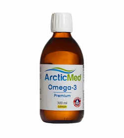 ArcticMed Omega-3 Premium Lemon, 300ml
