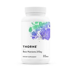 Thorne Basic Nutrients 2/Day, 60 kapslar
